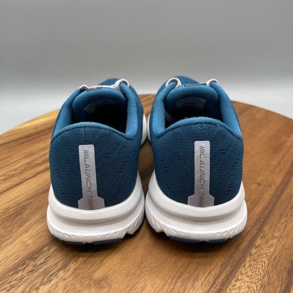 Brooks Launch 7 Shoes Womens Size 8.5 B Blue Running Comfort Walking Gym Sneaker - Picture 4 of 8